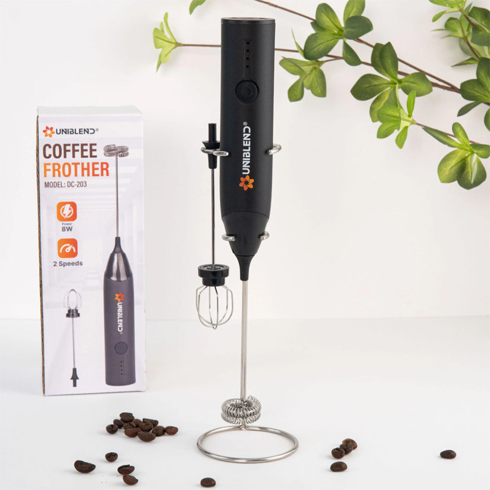 Máy đánh bọt cà phê đa năng Uniblend DC-203 - Hàng chính hãng