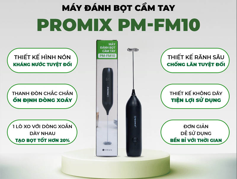 Máy đánh bọt cầm tay Promix PM-FM10