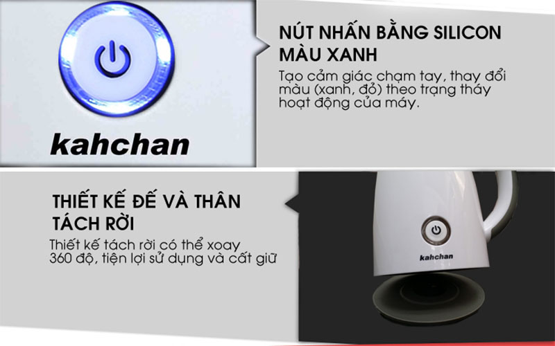 Máy đánh sữa tạo bọt Kahchan EP2178