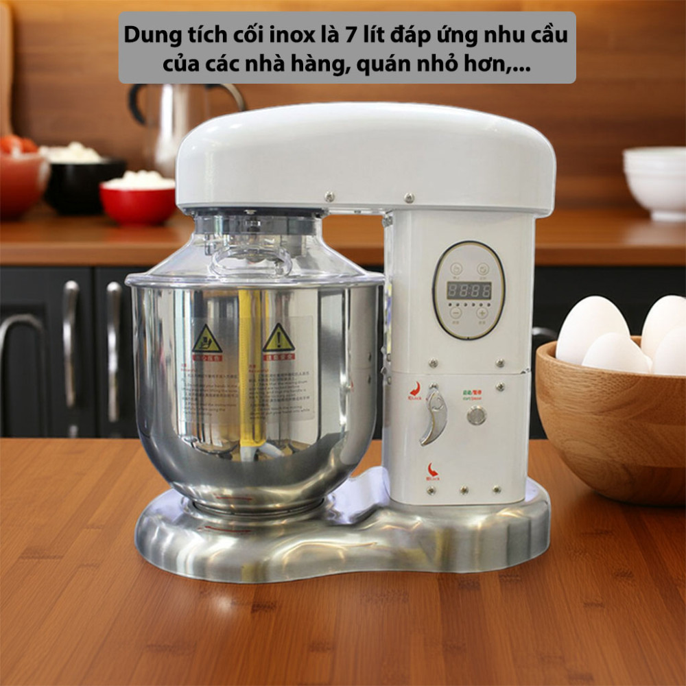 Máy đánh trứng trộn bột Yubann YB360 dung tích cối lớn trộn được nhiều nguyên liệu cùng lúc