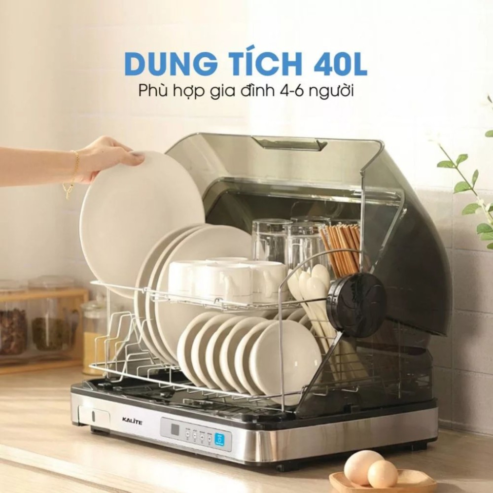 Máy diệt khuẩn bát đĩa Kalite Crystal Dry  - Hàng chính hãng