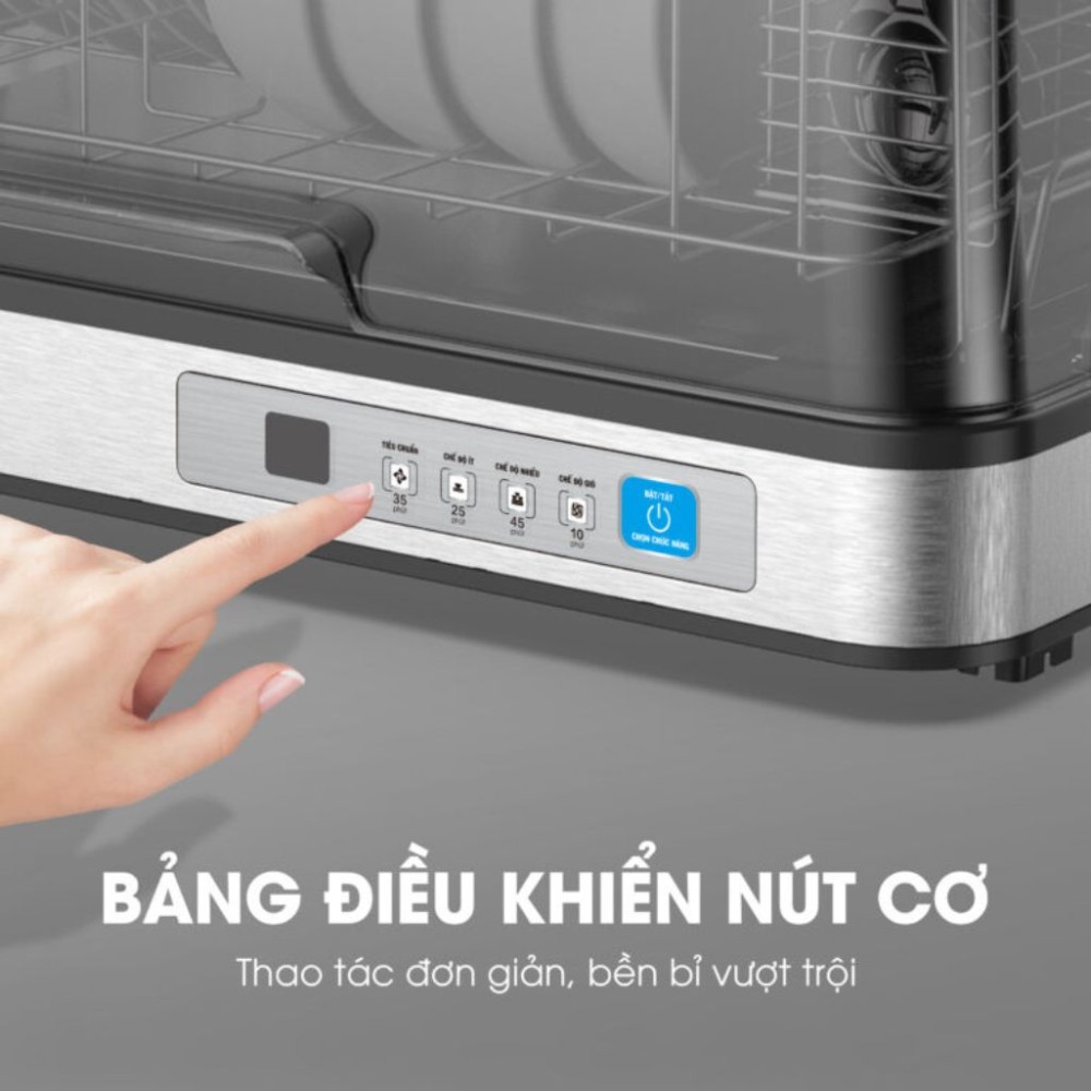 Máy diệt khuẩn bát đĩa Kalite Crystal Dry  - Hàng chính hãng