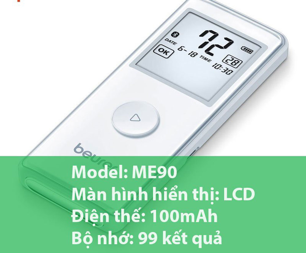 Máy đo điện tâm đồ Beurer ME90 - Hàng chính hãng