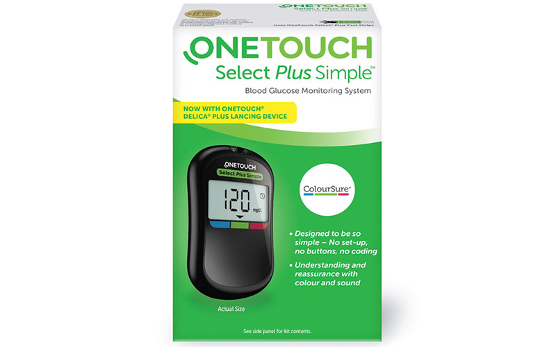 Máy đo đường huyết Onetouch Select Plus Simple (MG/DL)