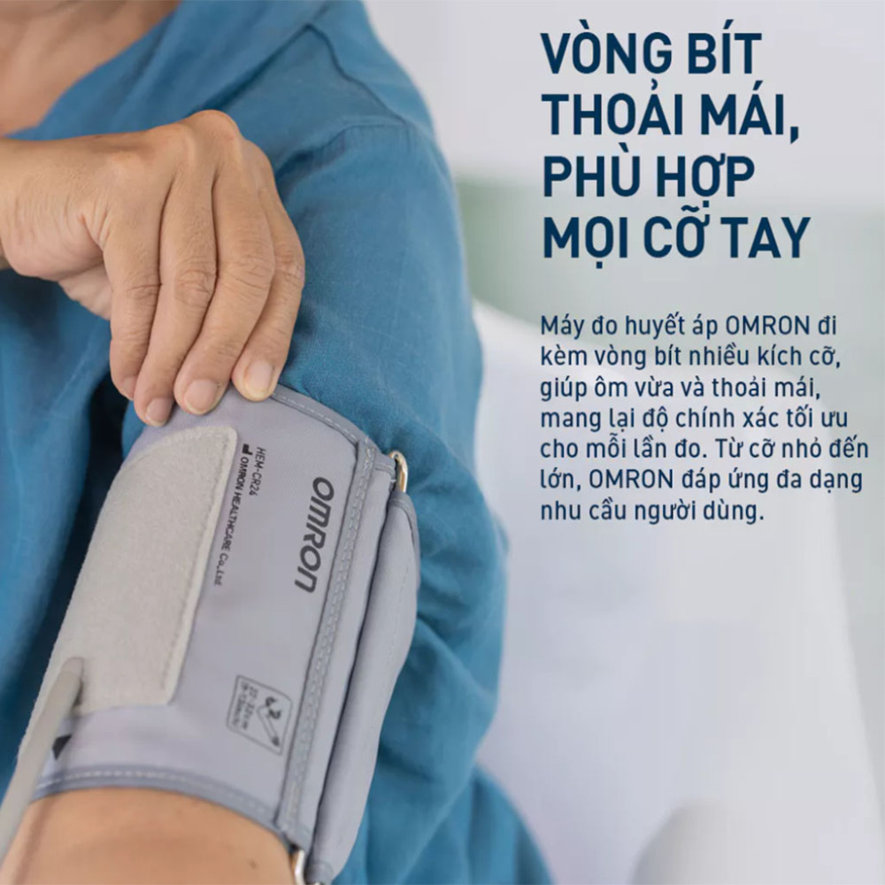 Máy đo huyết áp Omron EZ BT HEM-7183T1-AP - Không kèm Adapter - Hàng chính hãng