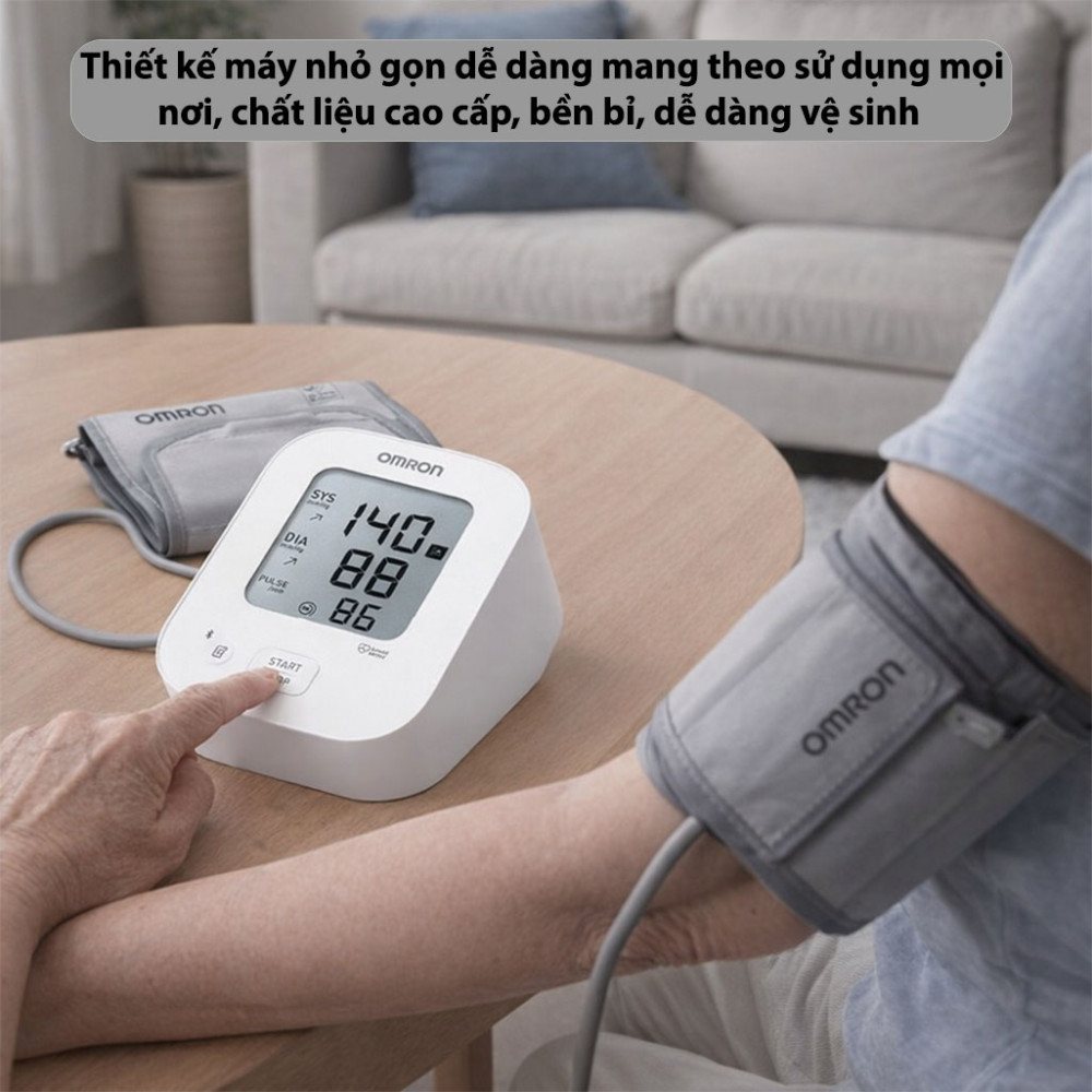 Máy đo huyết áp Omron EZ BT Power HEM-7183T1-C - Hàng chính hãng