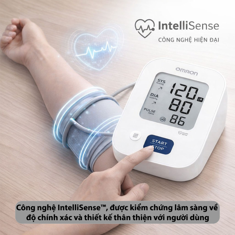Máy đo huyết áp Omron EZ Power HEM-7183 - Hàng chính hãng