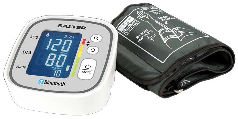 Máy đo huyết áp bắp tay điện tử kết nối Bluetooth Salter GB-BPA9301EU