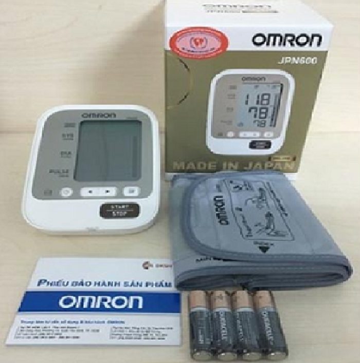 Máy đo huyết áp bắp tay Omron JPN600 - Hàng chính hãng