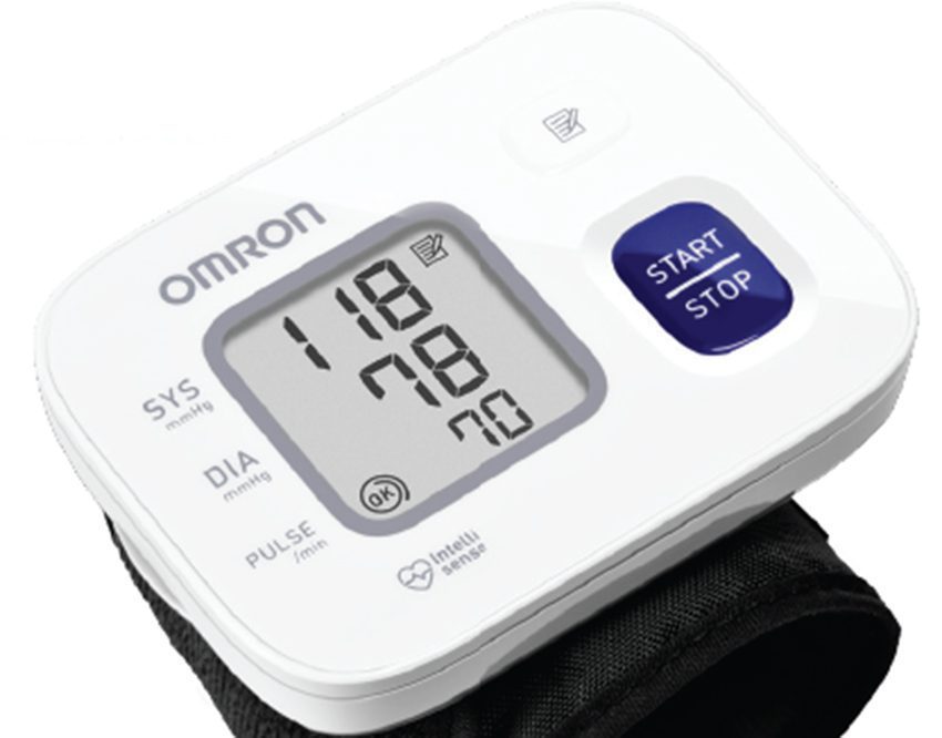 Màn hình của máy đo huyết áp Omron HEM-6161