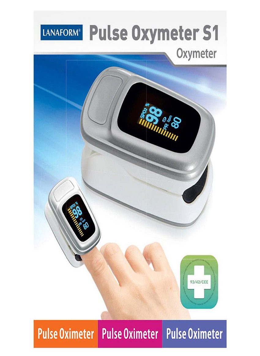 Máy đo nồng độ Oxy trong máu (SPO2) và nhịp tim Lanaform S1 LA090402 với thiết kế gọn nhẹ
