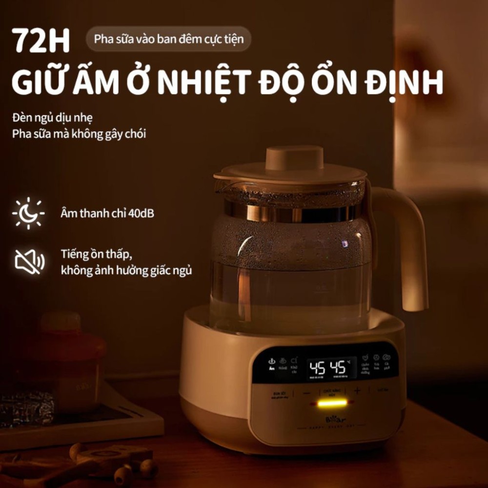 Máy đun nước hâm sữa Bear WW-5H12N - Hàng chính hãng