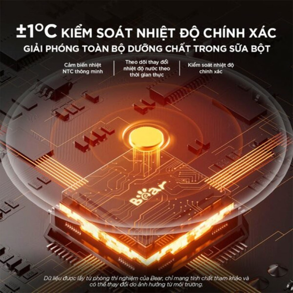 Máy đun nước và hâm sữa tiệt trùng Bear WW-5H12V78 - Hàng chính hãng