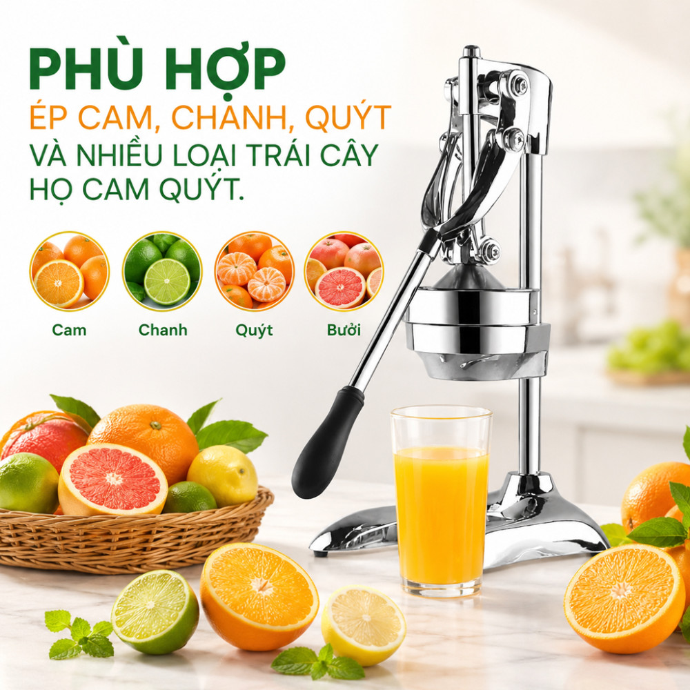 Máy ép cam bằng tay Juicer 4kg7 - Hàng chính hãng