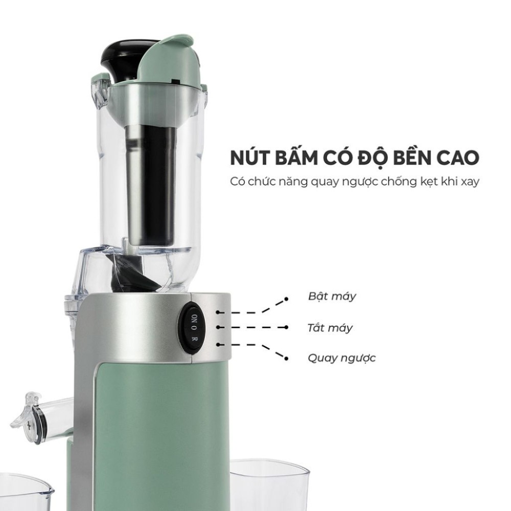 Máy ép chậm Elmich JEE-8723 - Hàng chính hãng