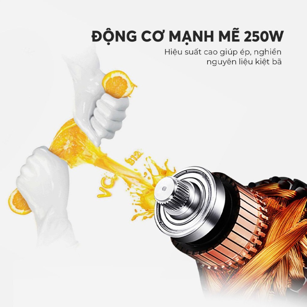 Máy ép chậm Elmich JEE-8723 - Hàng chính hãng