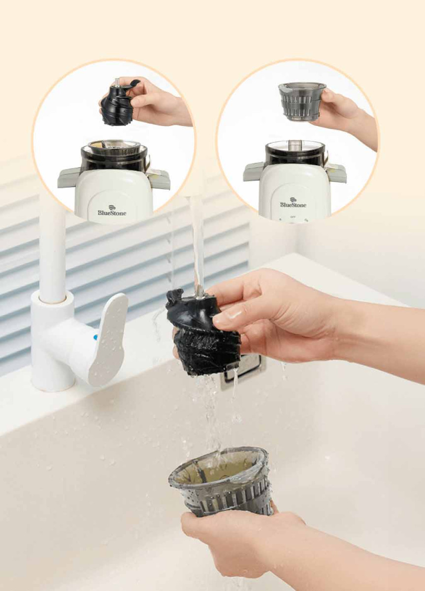 Các bộ phận dễ dàng tháo rời, thuận tiện cho việc vệ sinh