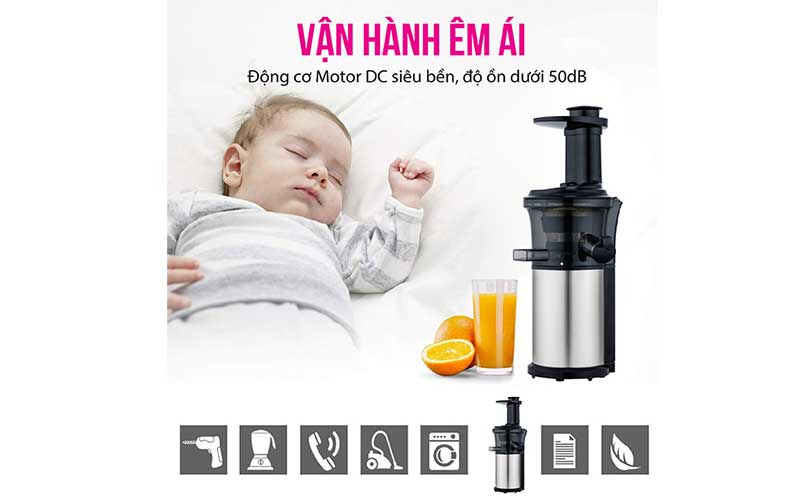 Độ ồn thấp của Máy ép chậm đa năng Roler RS-4415