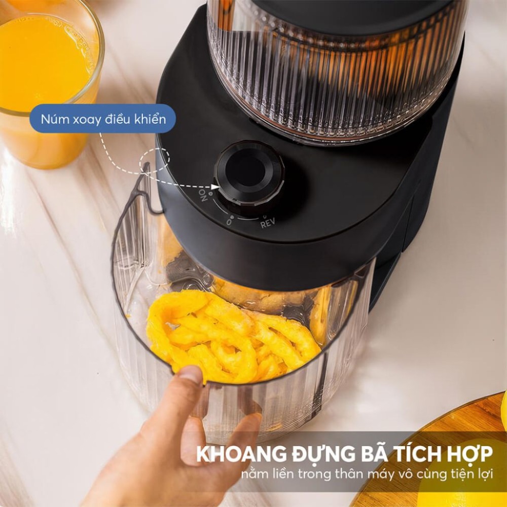 Máy ép chậm Elmich JEE-8758GR - Hàng chính hãng