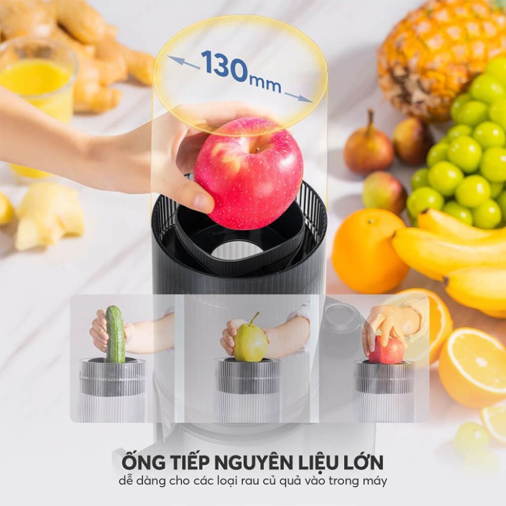 Máy ép chậm Elmich JEE-8758GR - Hàng chính hãng