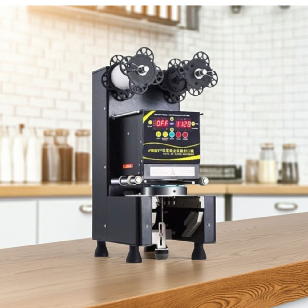 Máy ép miệng ly tự động Fest RC-115H - Hàng chính hãng