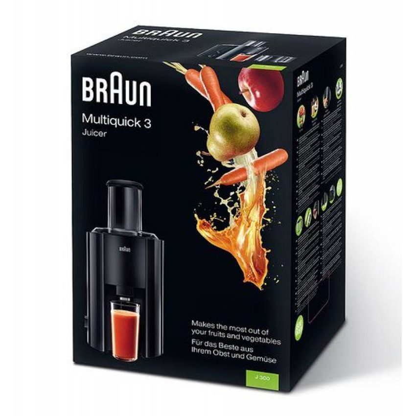 Vỏ hộp của máy ép trái cây Braun J300