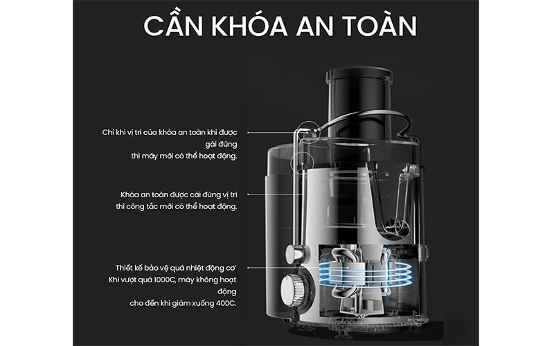 Cần khóa của Máy ép trái cây Comfee CJC-28SGJ0A0