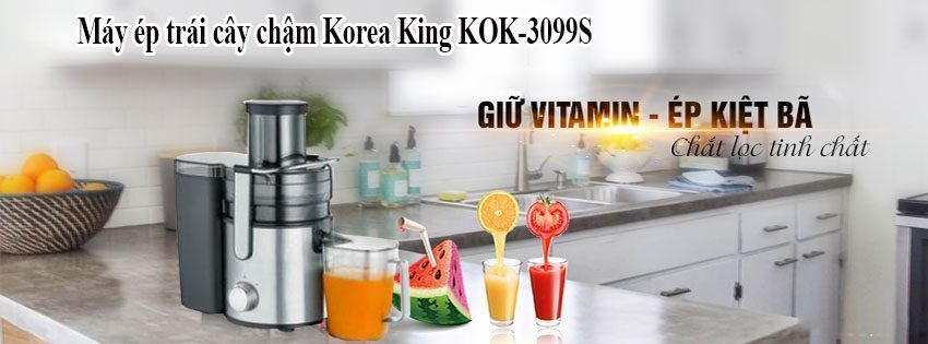Máy ép trái cây Korea King KOK-3099S