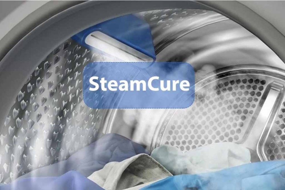 Giặt hơi nước SteamCure loại bỏ vi khuẩn và các tác nhân gây dị ứng