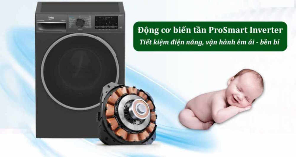 Công nghệ Inverter tiết kiệm điện hiệu quả, vận hành êm ái
