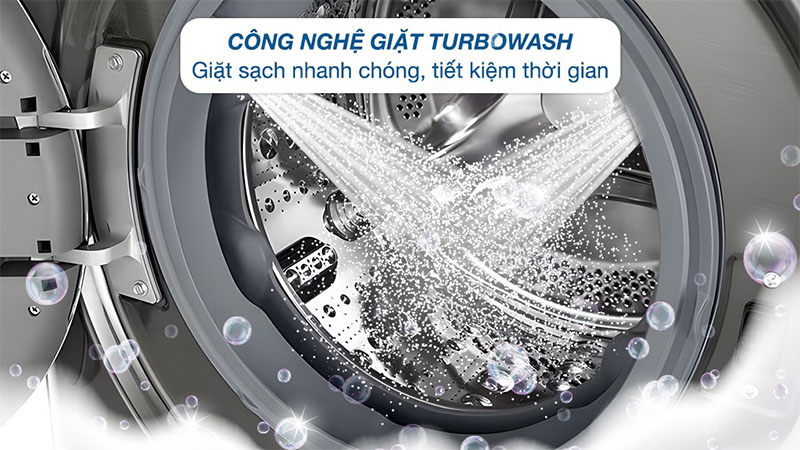 Công nghệ giặt của Máy giặt AI DD Inverter 14 kg LG FV1414S3P