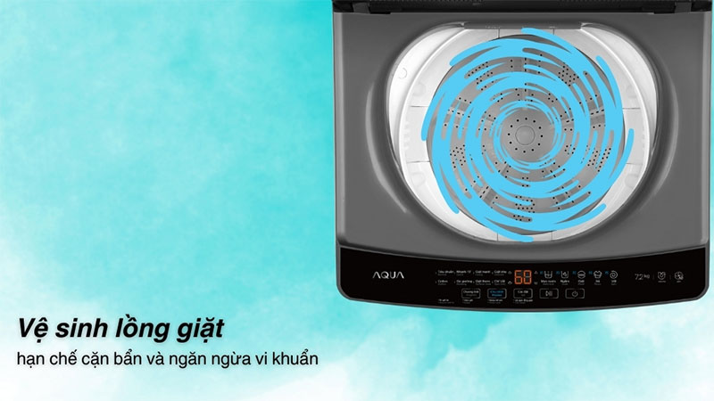 Tính năng của Máy giặt Aqua 7.2 kg AWM72-316K(S)