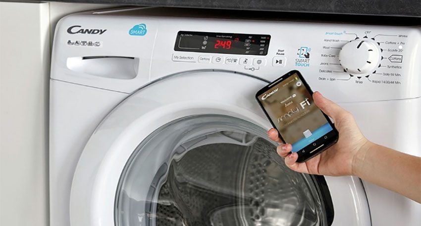 Chức năng kết nối thông minh của Máy giặt Inverter Candy RO 16106DWHC7\1-S