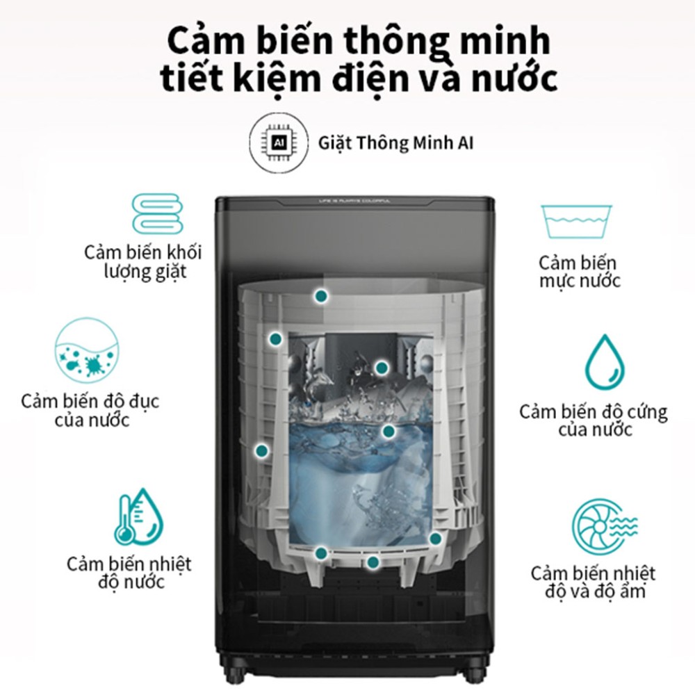 Máy giặt Hisense 10.5kg WTZQ1015UT - Hàng chính hãng