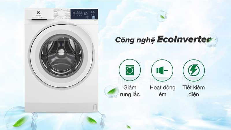 Công nghệ EcoInverter của Máy giặt Inverter 10 kg Electrolux EWF1024D3WB