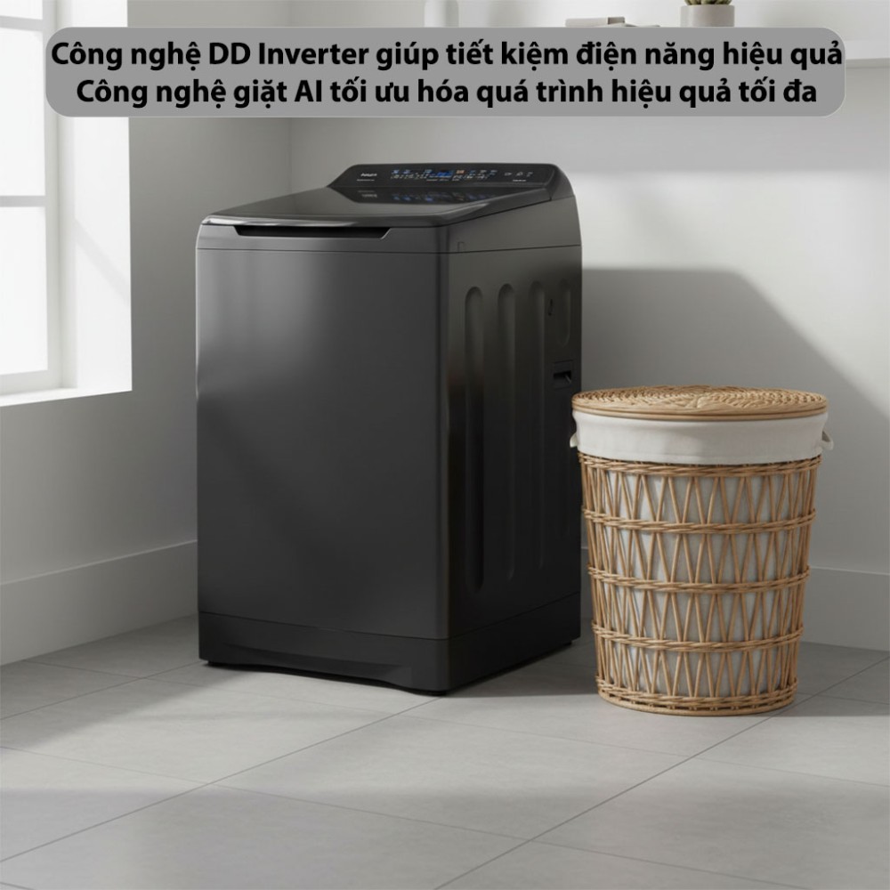 Máy giặt Inverter 13 kg Aqua AWM13-B2158L(B) - Hàng chính hãng