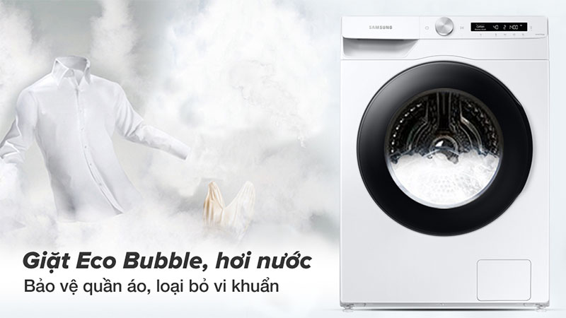 Công nghệ giặt của Máy giặt Inverter 13kg Samsung WW13T504DAW/SV