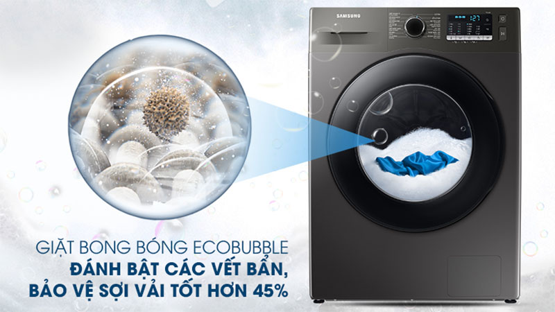 Công nghệ giặt của Máy giặt Inverter 9.5kg Samsung WW95TA046AX/SV