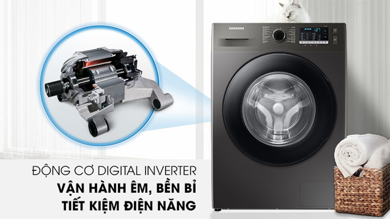 Động cơ Inverter của Máy giặt Inverter 9.5kg Samsung WW95TA046AX/SV