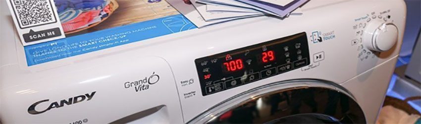 Bảng điều khiển của Máy giặt Inverter Candy GVS 148THC3/1-04
