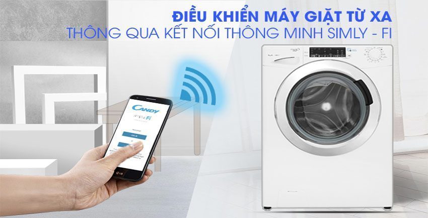 Uứng dụng điều khiển thông minh của Máy giặt Inverter Candy GVS 149THC3/1-04