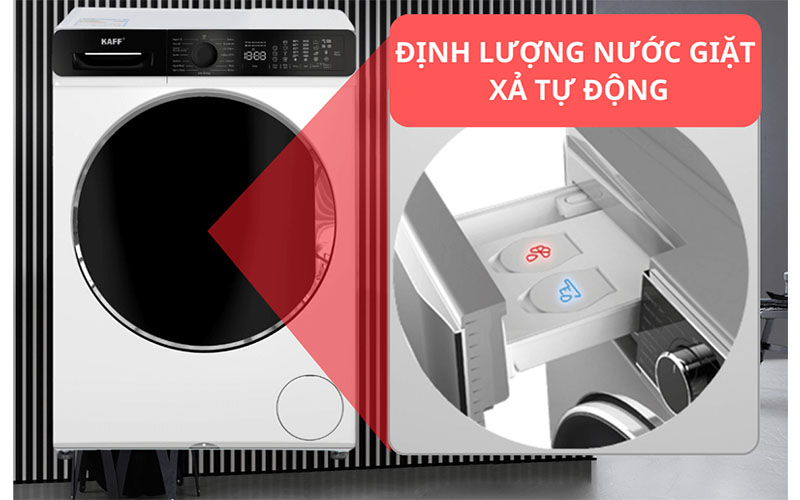 Tính năng của Máy giặt Kaff KF-MFC1269T3W