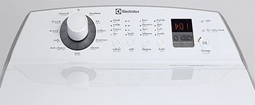 Bảng điều khiển của Máy giặt cửa trên Inverter Electrolux EWT1254DCWA
