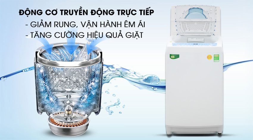 Chức năng của máy giặt cửa trên Inverter Toshiba AW-DC1005CV(WB)