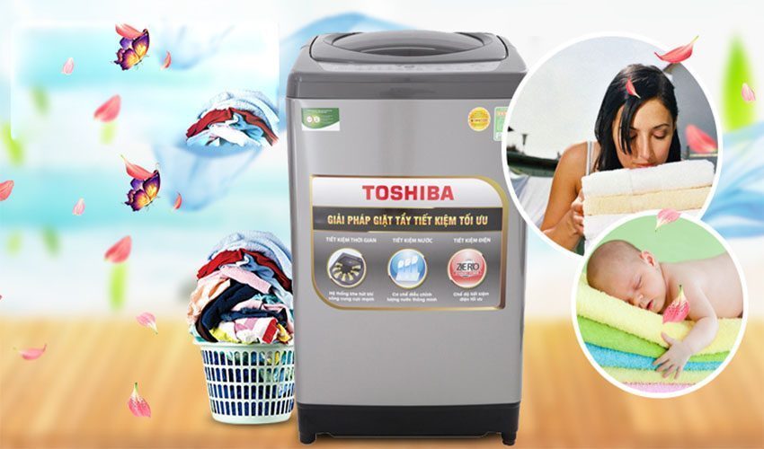 Ứng dụng của máy giặt cửa trên Toshiba AW-H1100GV(SM)