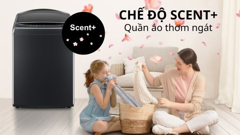 Chế độ giặt lưu hương Scent+