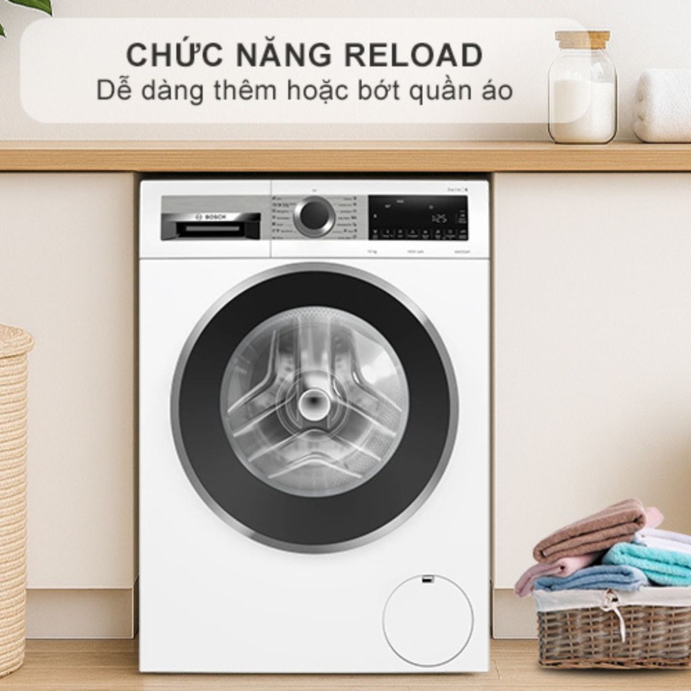 Máy giặt cửa trước Bosch 10kg WGG25400SG - Hàng chính hãng