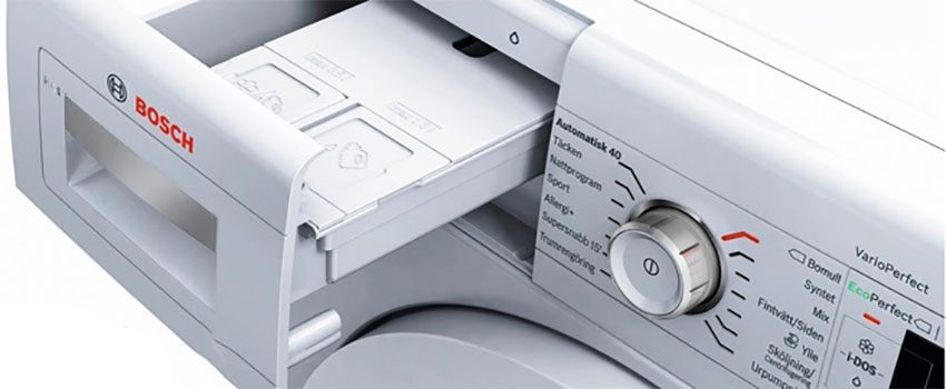 Bảng điều khiển của Máy giặt cửa trước Bosch WAW24460EU