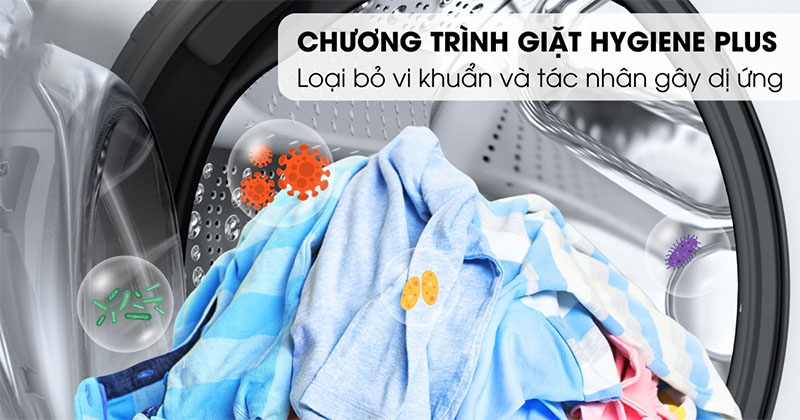 Chương trình giặt của Máy giặt cửa trước Bosch WGB256A40