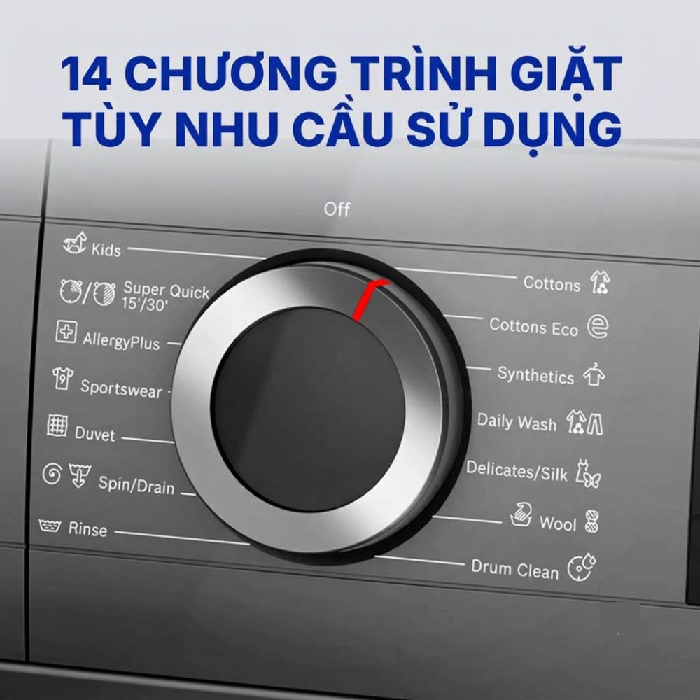 Máy giặt cửa trước Bosch 10kg WGG25401SG - Series 6 - Hàng chính hãng